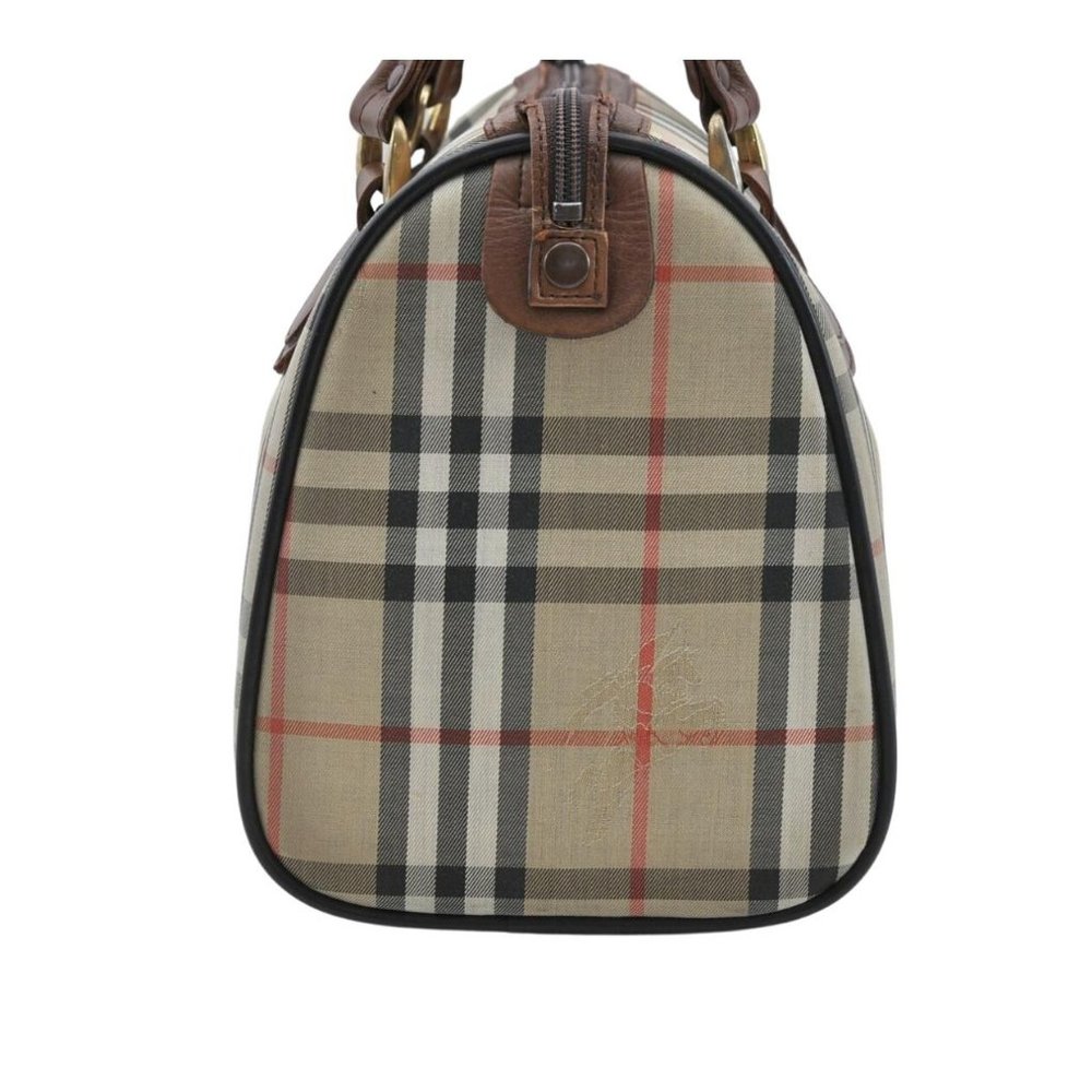 Auth Burberry Nova Check Hand Bag #27738B19 - Picture 3 of 12